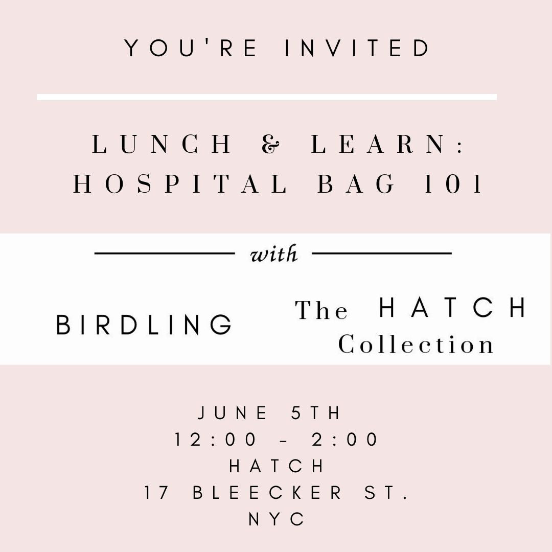Lunch & Learn: Hospital Bag 101