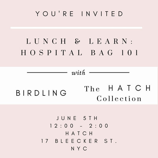 Lunch & Learn: Hospital Bag 101