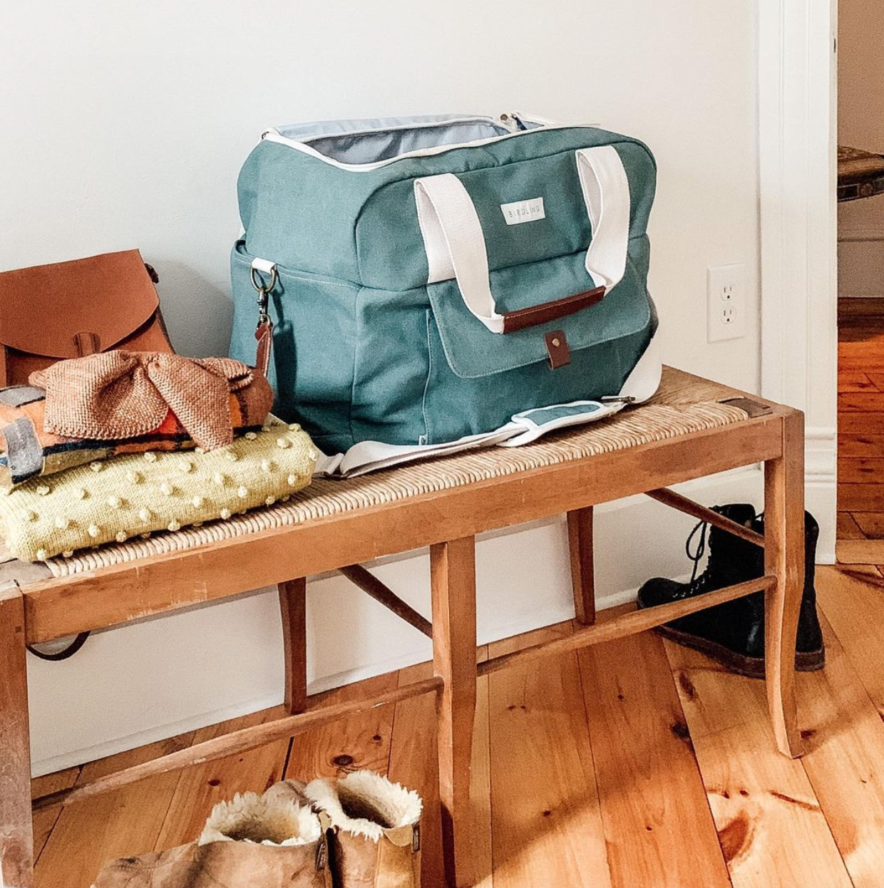 Weekender Bag Sleek Durable Canvas Weekender Bags